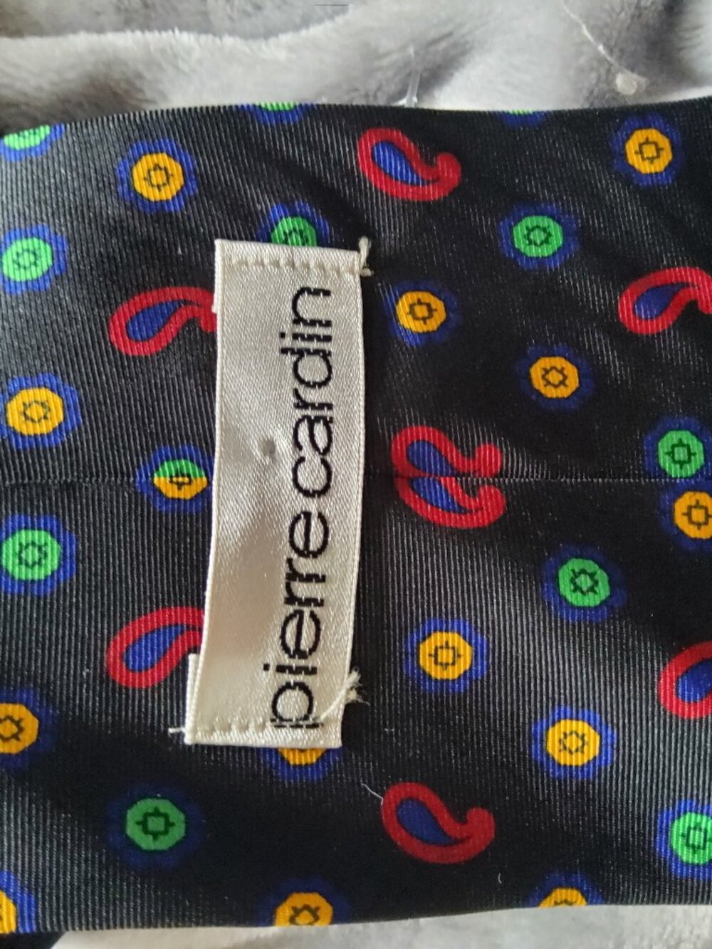 Vintage Pierre Cardin Men's Silk necktie